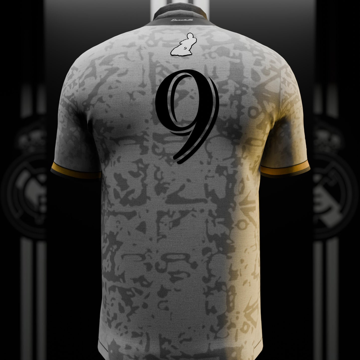 Madrid Fan Jersey | Mbappe Inspired Home Kit 2024/25
